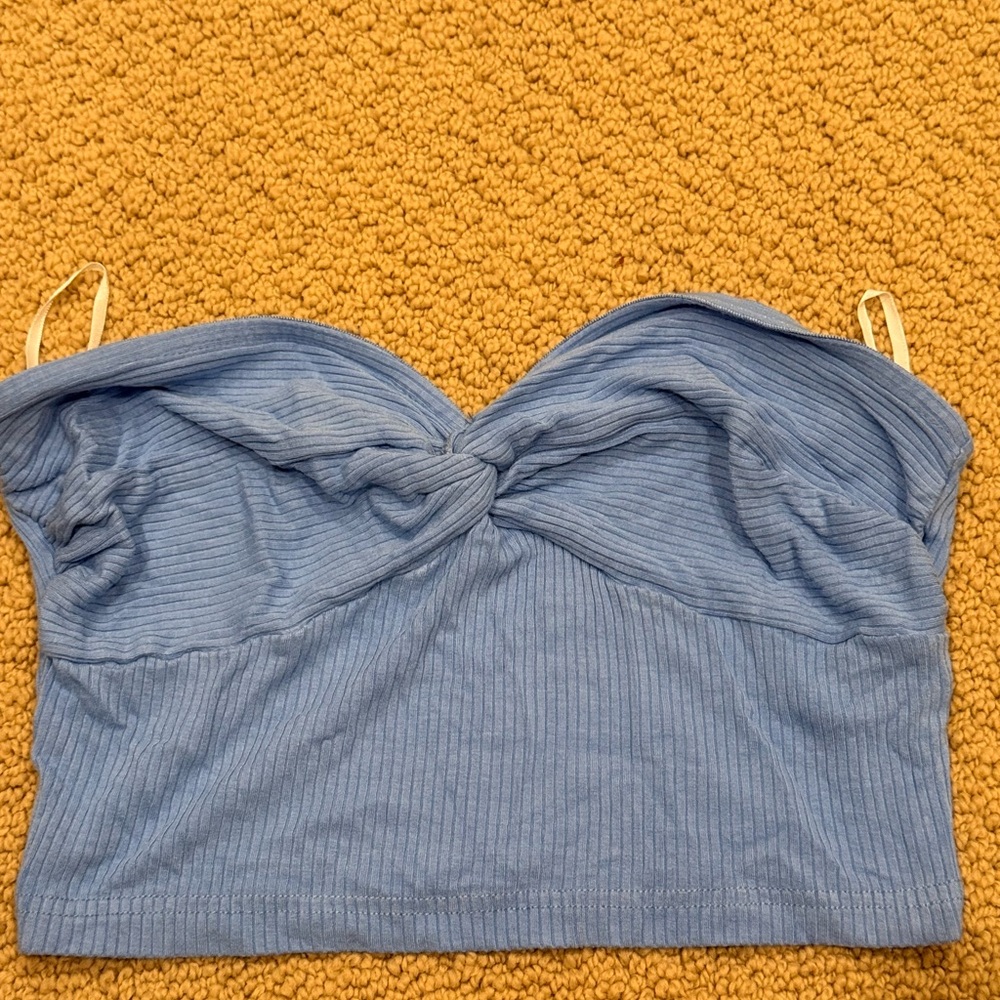 SHEIN Ribbed Crop Top